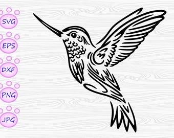 Hummingbird SVG, Bird SVG