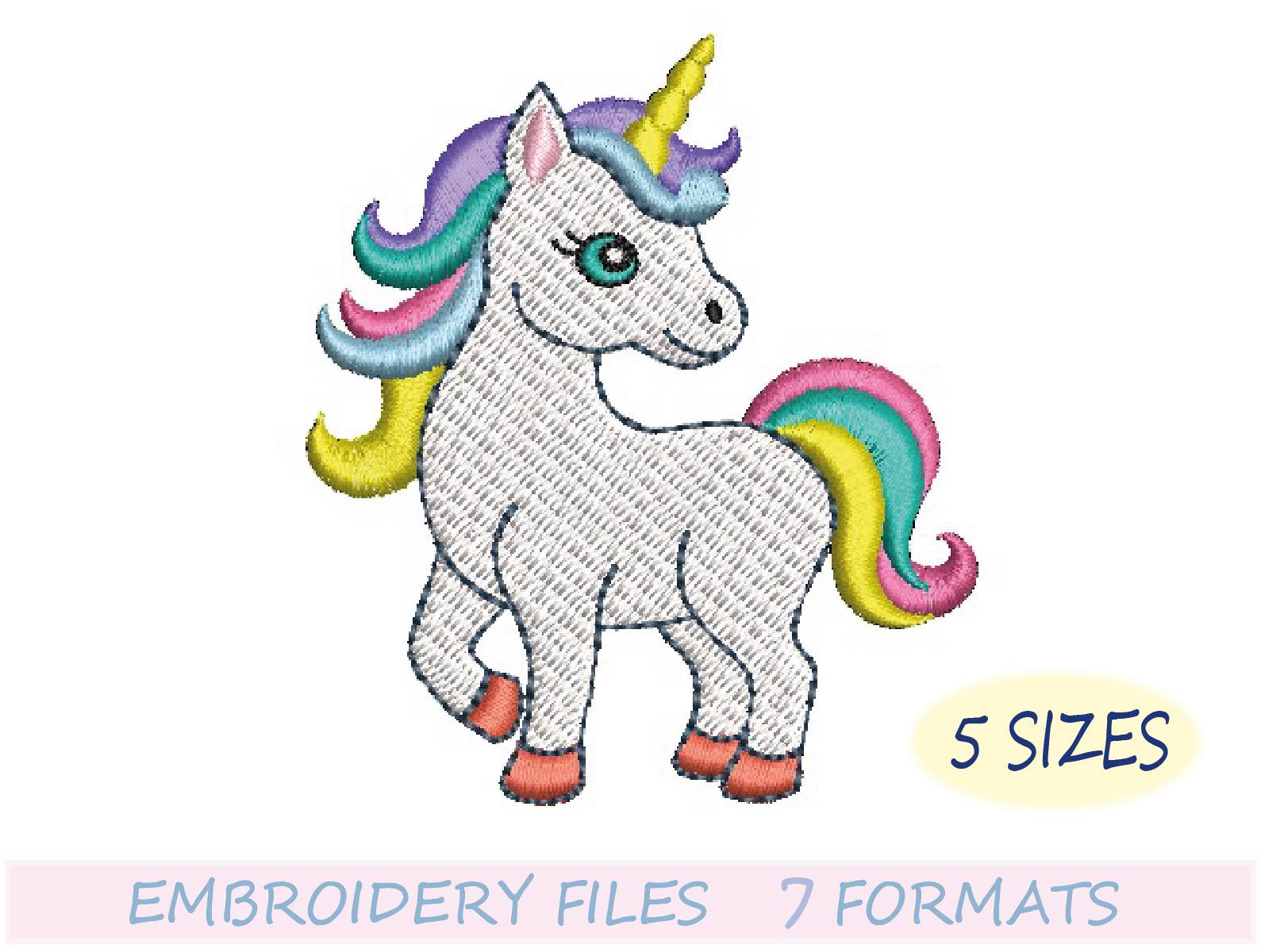 Kit de broderie « Licorne » – Ensemble de marque-pages au point de croix compté