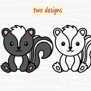 Baby Skunk SVG