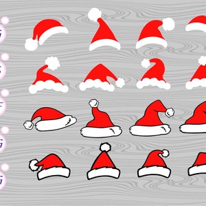 Christmas Hat Svg Bundle