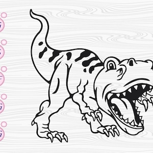 T-Rex Svg, Dinosaur SVG