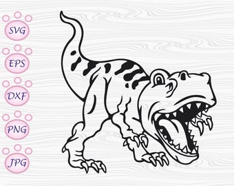T-Rex Svg, Dinosaur SVG