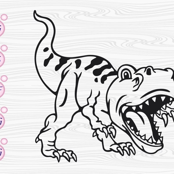 T-Rex Svg, Dinosaurier SVG