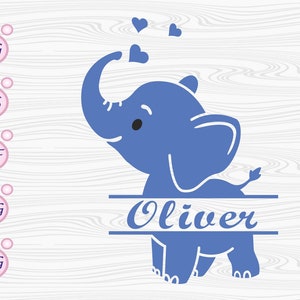 赤ちゃんゾウの SVG、PNG ファイル - 即時ダウンロード