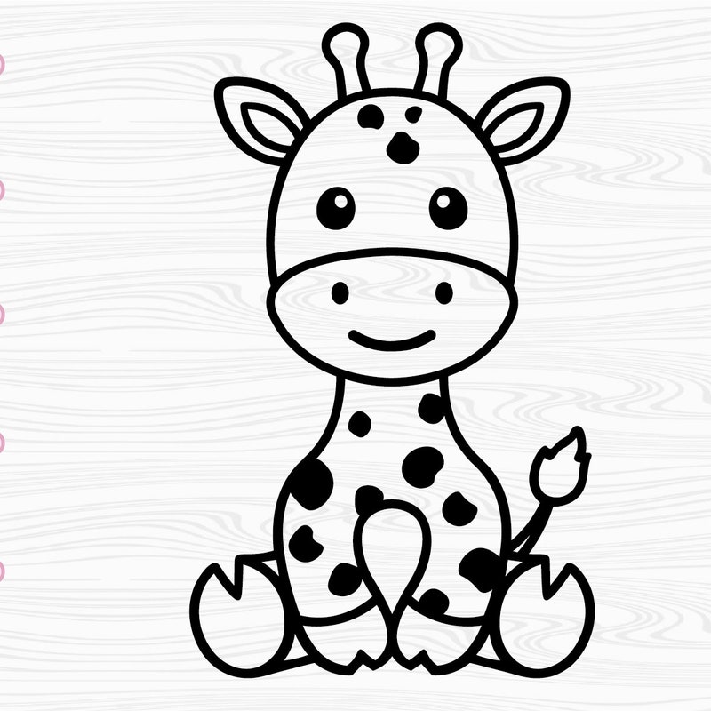 Giraffe Svg - Etsy
