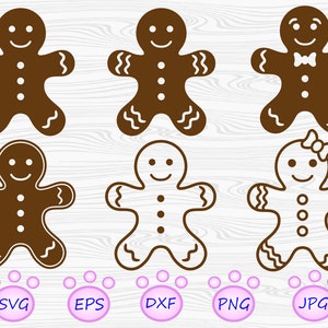 Christmas Gingerbread Svg, Christmas Svg, Gingerbread Man Svg, Gingerbread Man, Christmas Clip Art, bundle svg
