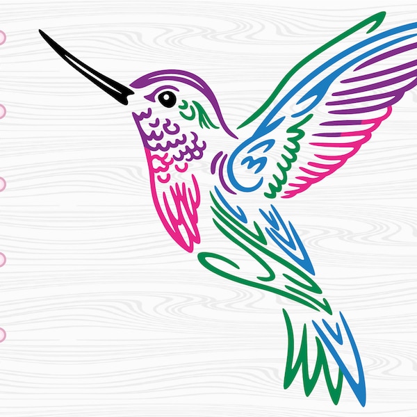 Hummingbird SVG, Bird SVG