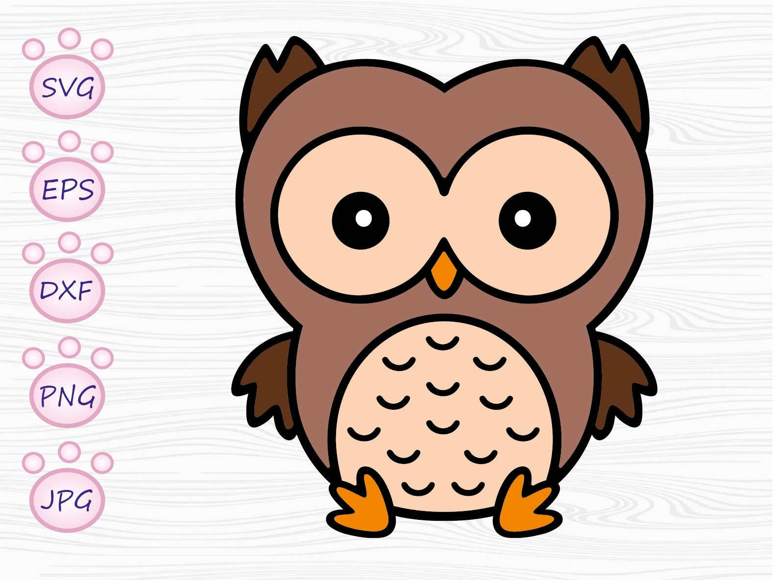 Baby Owl SVG - Etsy UK Baby Owl SVG - Etsy UK