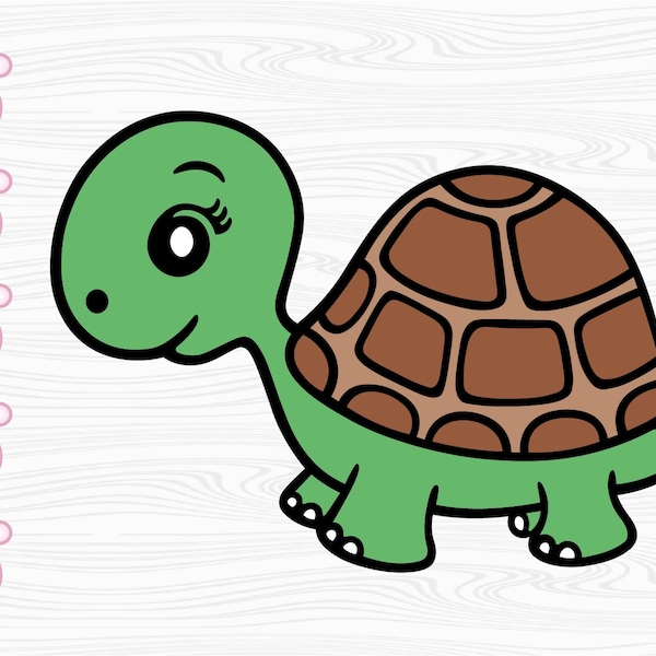 Baby Turtle SVG