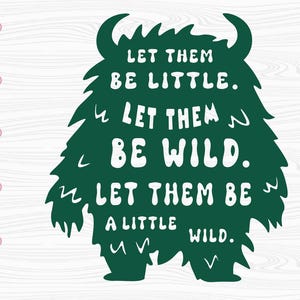 Let Them Be Little SVG
