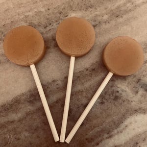 Lollipops Caramel Gourmet Candy Handcrafted Suckers Artisan Sweets Party Gifts Weddings Favors Stocking Stuffers Party Decorations