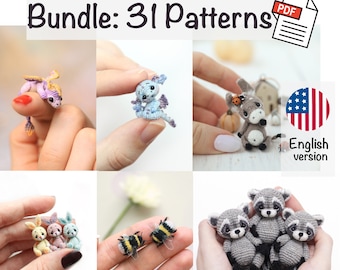 Bundle of Crochet Patterns: All of 31 my patterns