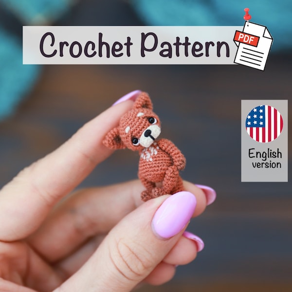 Crochet FOX Pattern Baby Fox Amigurumi: Make Your Own the cutest crochet fox by NansyOops