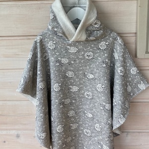 Car seat/stroller poncho with hood. Essential for the safety of your baby and toddler. Alpine fleece.