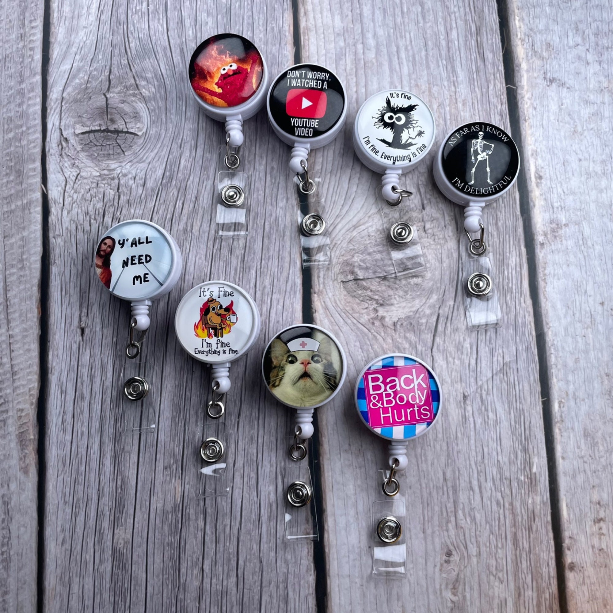 Badge reels you must have for your collection #biohazard #phlebotomist