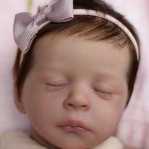Reborn Baby Doll Vinyl Boy Or Girl Jude 20” Painted or Rooted Hair