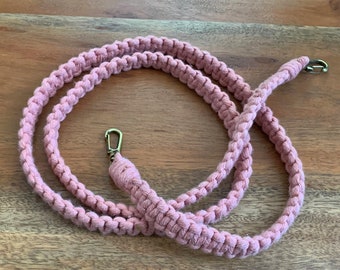 Handgeknoopte mobiele telefoonketting in roze - Stijlvolle elegantie voor uw mobiele telefoon - het perfecte cadeau voor elke gelegenheid - Toon uw persoonlijkheid