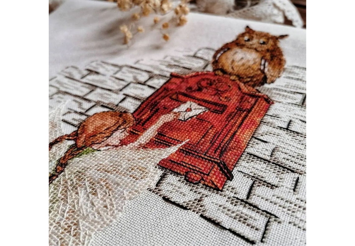 Fairy Cross Stitch Pattern PDF Fantasy Cross Stitch Chart - Etsy