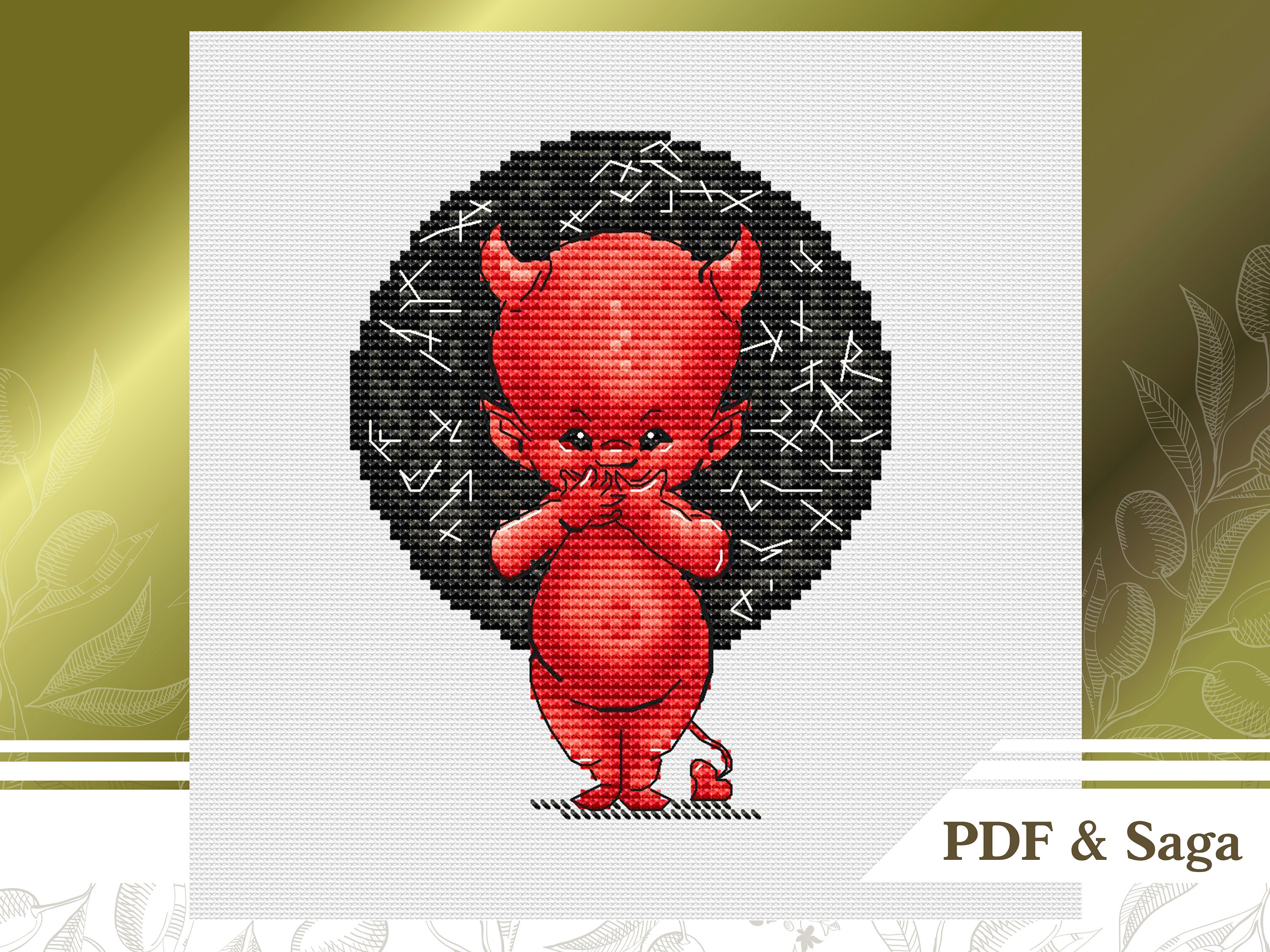 Devil May Cry Dante Cross Stitch Pattern Pdf Format 