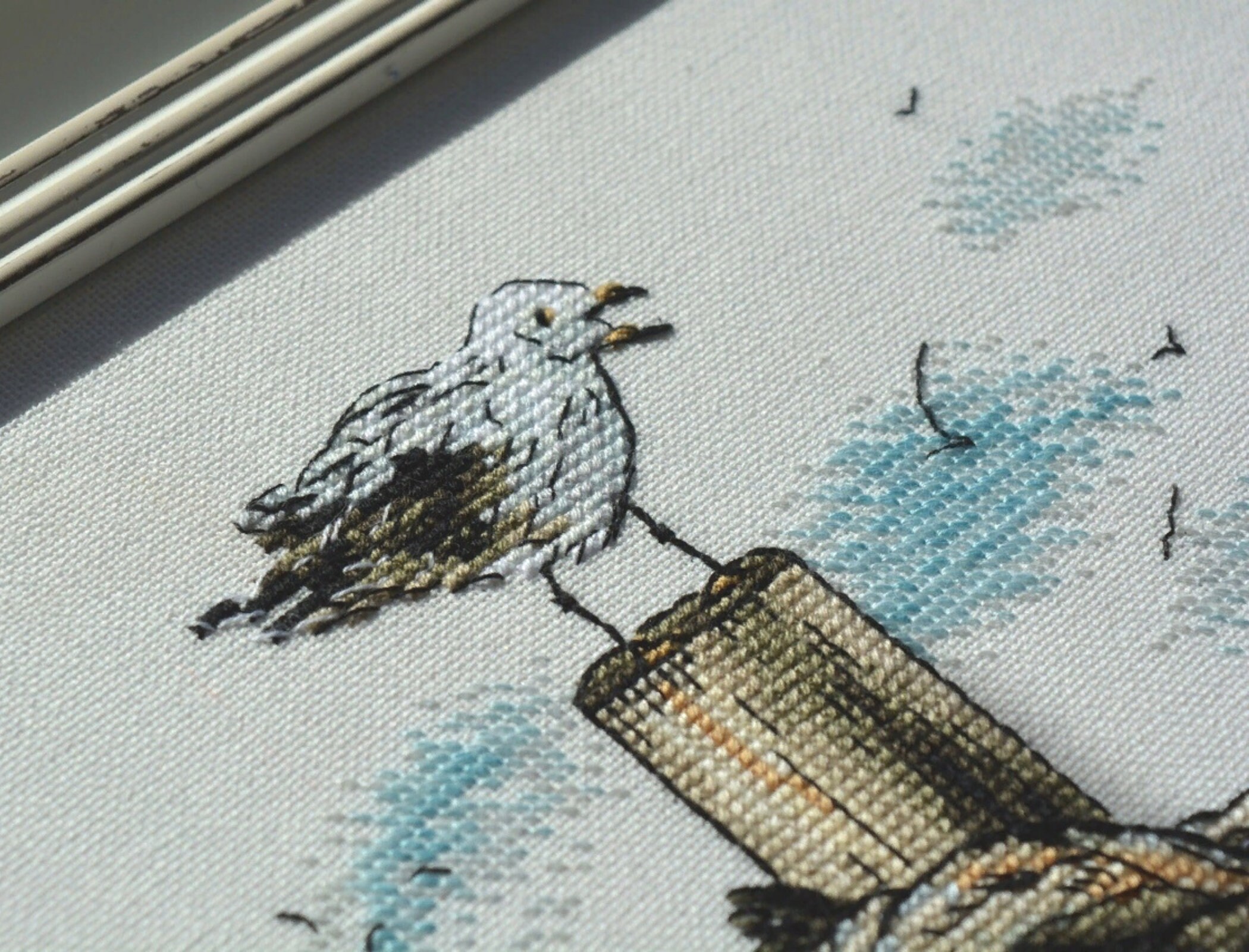 Sea Cross Stitch Pattern PDF Instant Download, Nautical Hand Embroidery ...