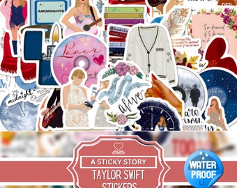 Taylor stickers, Swiftie stickers, T-Swift songs