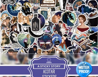 ACOTAR, A Court of Thorns and Roses, Acotar Sticker, Sarah J Maas, Kindle Sticker, Planner Sticker, Journal Kit, Sticker Pack