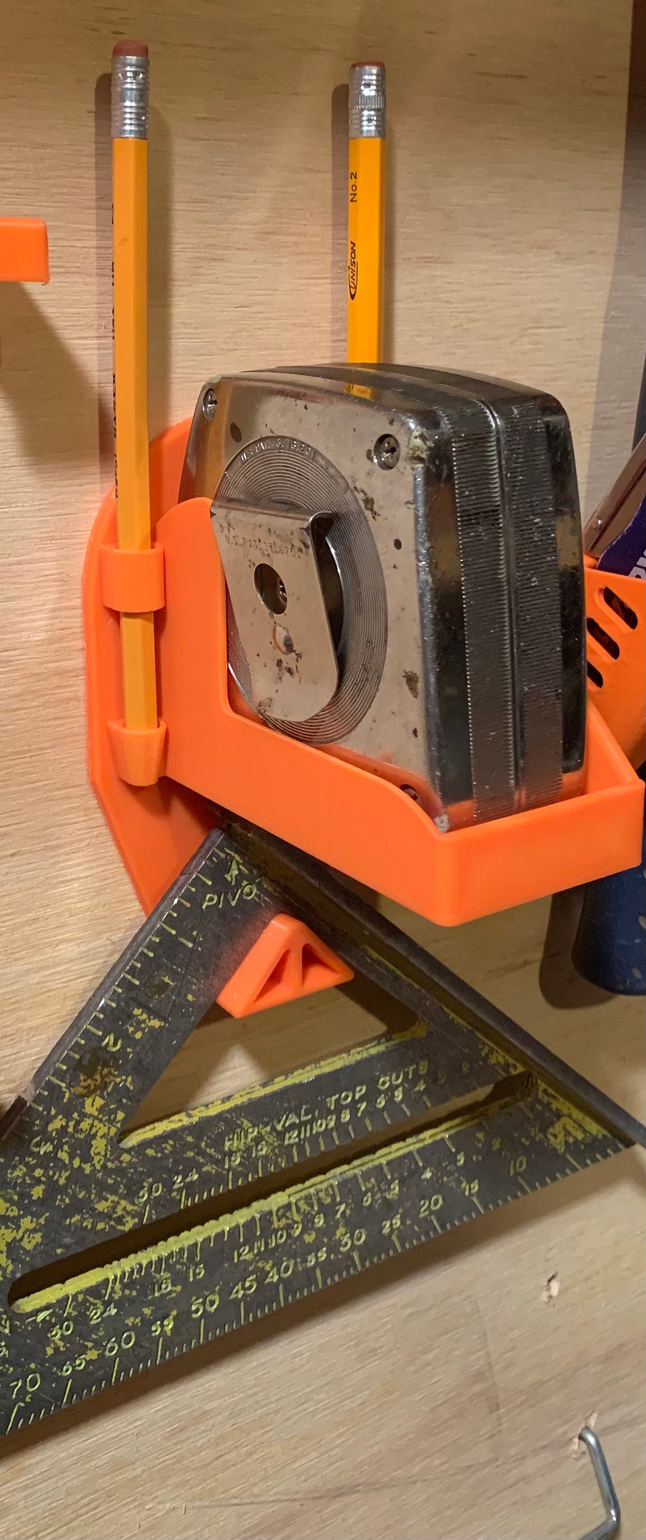 Crosscut Buddy tape Measure, Square & Pencil Holder Etsy