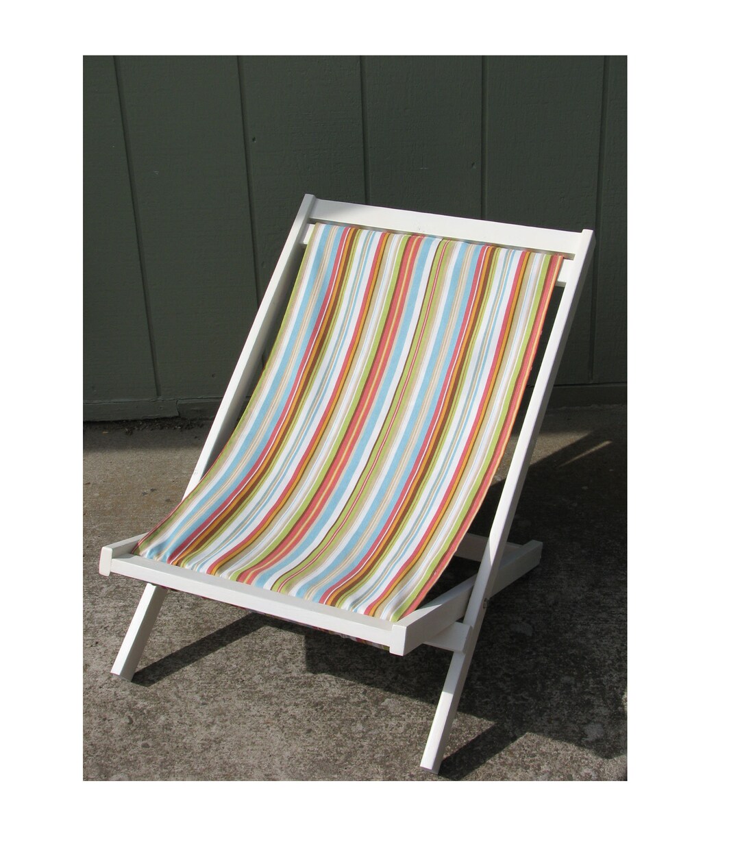 Folding Deck Plan Child Size Beach Chair Plan Sliding Etsy UK