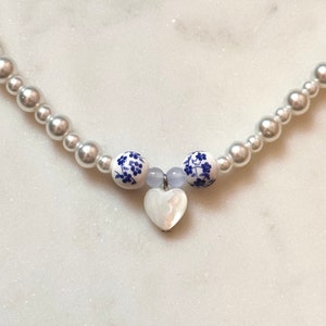 Pearl Heart Necklace