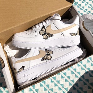 Rainbow Butterfly Nike Air Force 1s 