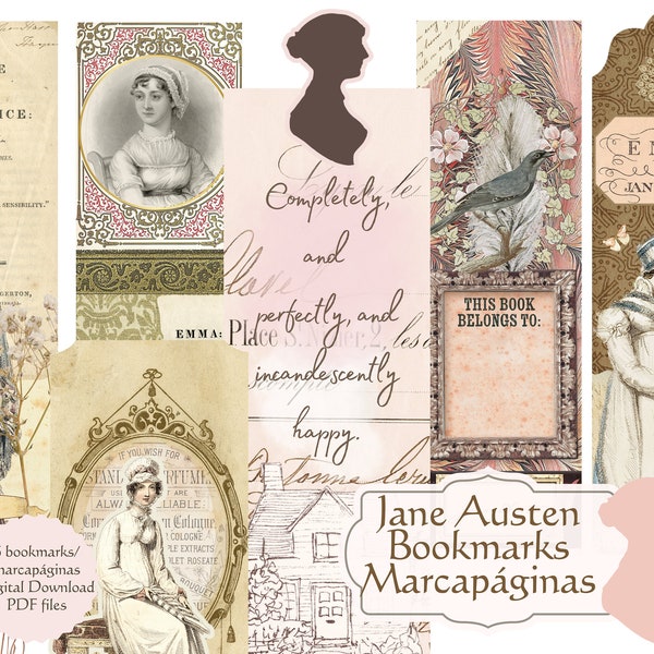 Jane Austen Printable - Etsy