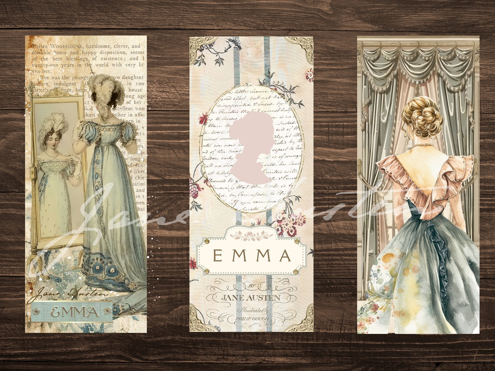 Jane Austen Emma Digital Download. Printables. Junk Journal. Scrapbook ...