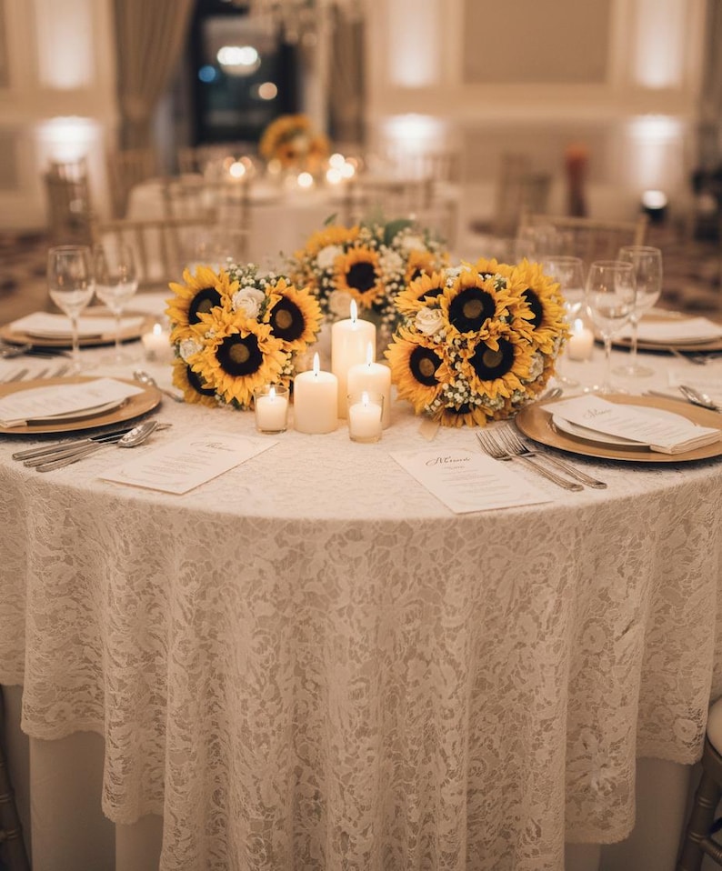 Artificial Sunflower And Gyp Baby’s Breath Bridal Bouquet