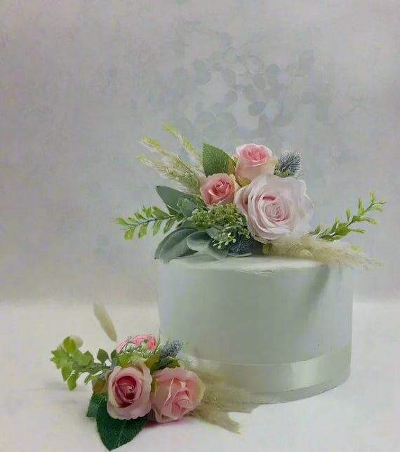 50 Pezzi Fiori Artificiali Rose Schiuma Finto Rosa con Stelo per