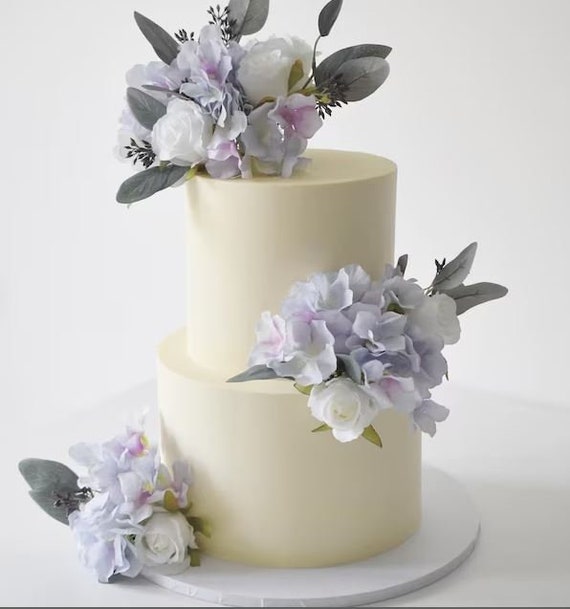 Image of Forever Hydrangea cake topper