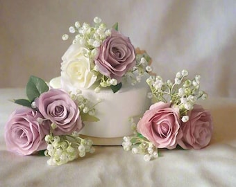 20 Pièces Fleurs Artificielles Mini Têtes De Fleurs Décoratives En Soie