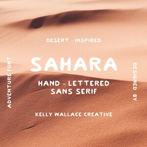 Fonts, Desert Adventure Fonts, Handwritten Fonts, Text Fonts, Desert Fonts, Procreate Fonts, Craft Fonts, Writing