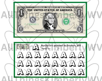All 12 pages, A-L Buck (Bux) Savings Challenges - A Dashboard and a savings Tracker-A6 Size