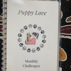 288 Scratch Offs-Puppy Love Savings Challenge Book -24 Scratch Off Challenges-RE-USABLE