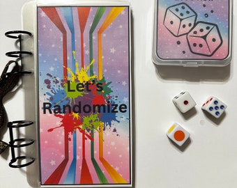 Let’s Randomize Color Savings Challenge Binder- Cash Envelope Savings