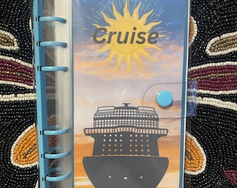 A6 CRUISE Laminated Envelopes-Custom Made-2 Dashboard Envelopes, 14 Savings Challenge Envelopes- 3 Savings Trackers-No Binder Included