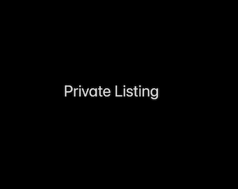 Private Listing for Alexander B.