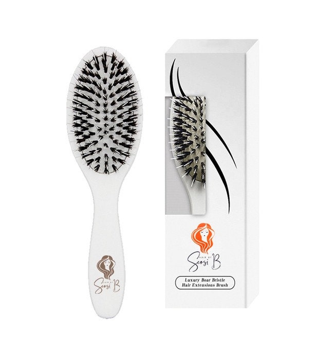 Round Boar Bristle Hair Brush Soft Bristle Hair Brush Hair Brush for Thick  Hair Hairdressing Brushes Hair Accessories 