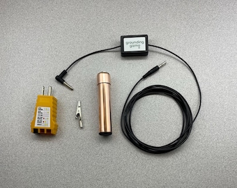 The Grounding Gizmo! Perfect for grounding or earthing. Easier than a mat!  No more cold feet!