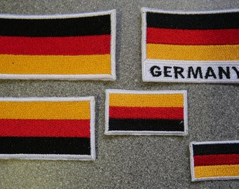 Germany Flag Embroidered Patch