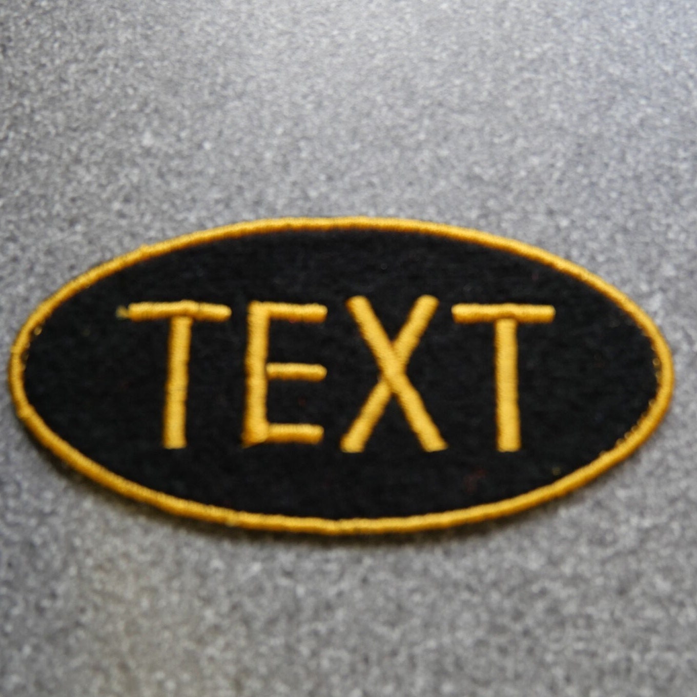 Personalised Embroidered Felt Patches Etsy UK