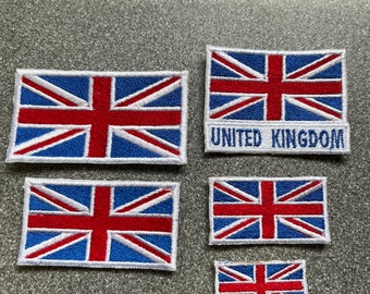 United Kingdom Flag Embroidered Patch