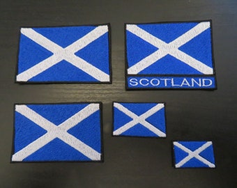 Scotland Flag Embroidered Patch