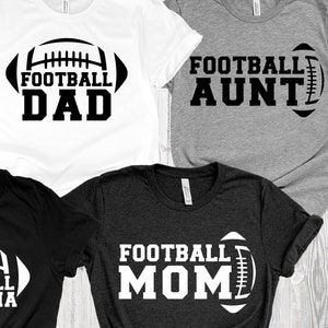 Football Dad Shirt, Football Family Shirts, Game Day Shirt, Football Sis Tee, Football Mom Shirt, Daddy Football Shirt, Dad Sport Tshirt