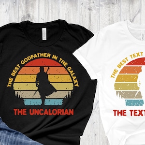 Best Uncle in the Galaxy, Godfather Shirt, Retro Star Wars Shirt, New Uncle Disney, Personalized Family Tree, Uncle Reveal Shirt, Uncle Tee